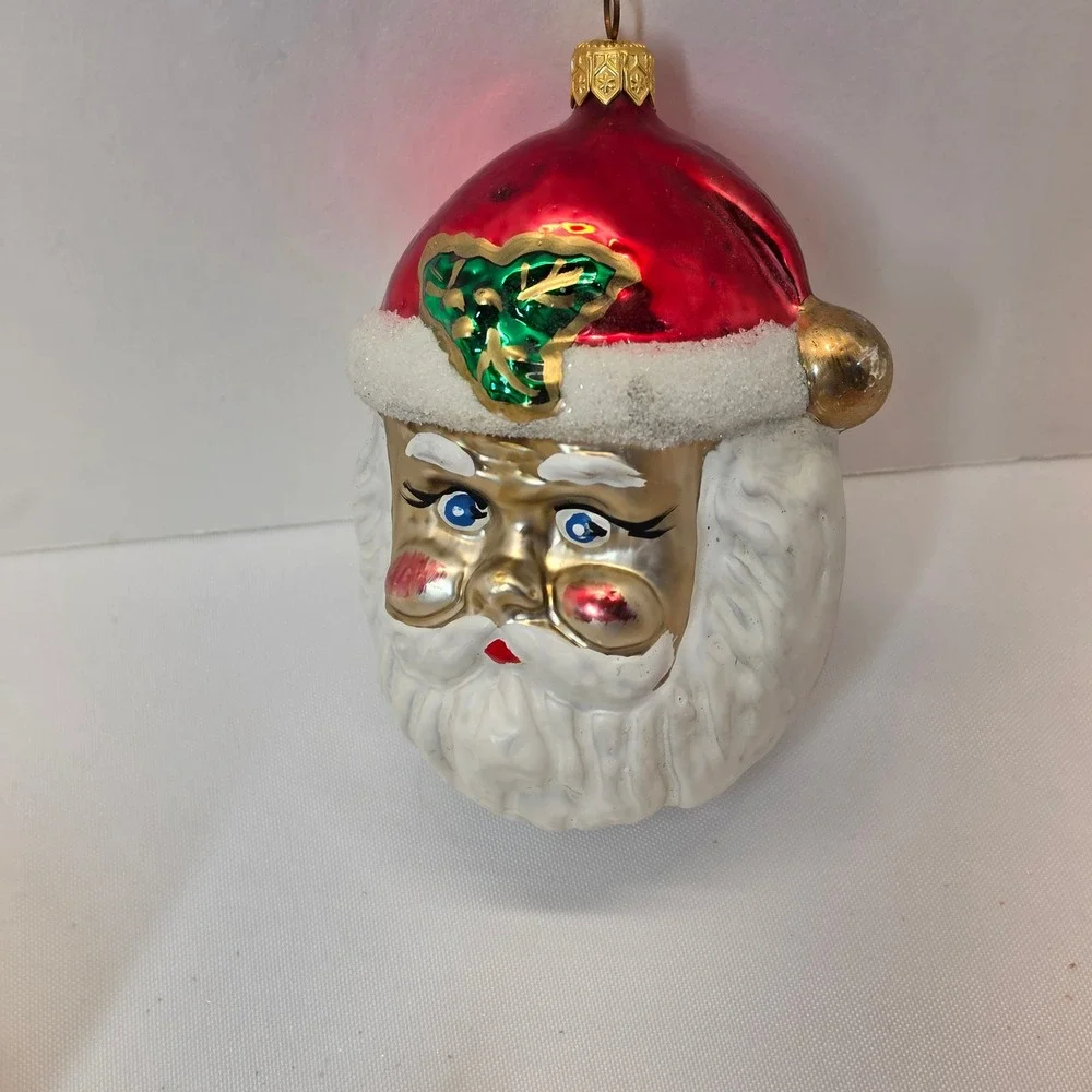 HM Christmas Ornaments Unisex OS Gold Silver NEW 9pc Vintage Style Glass Lot